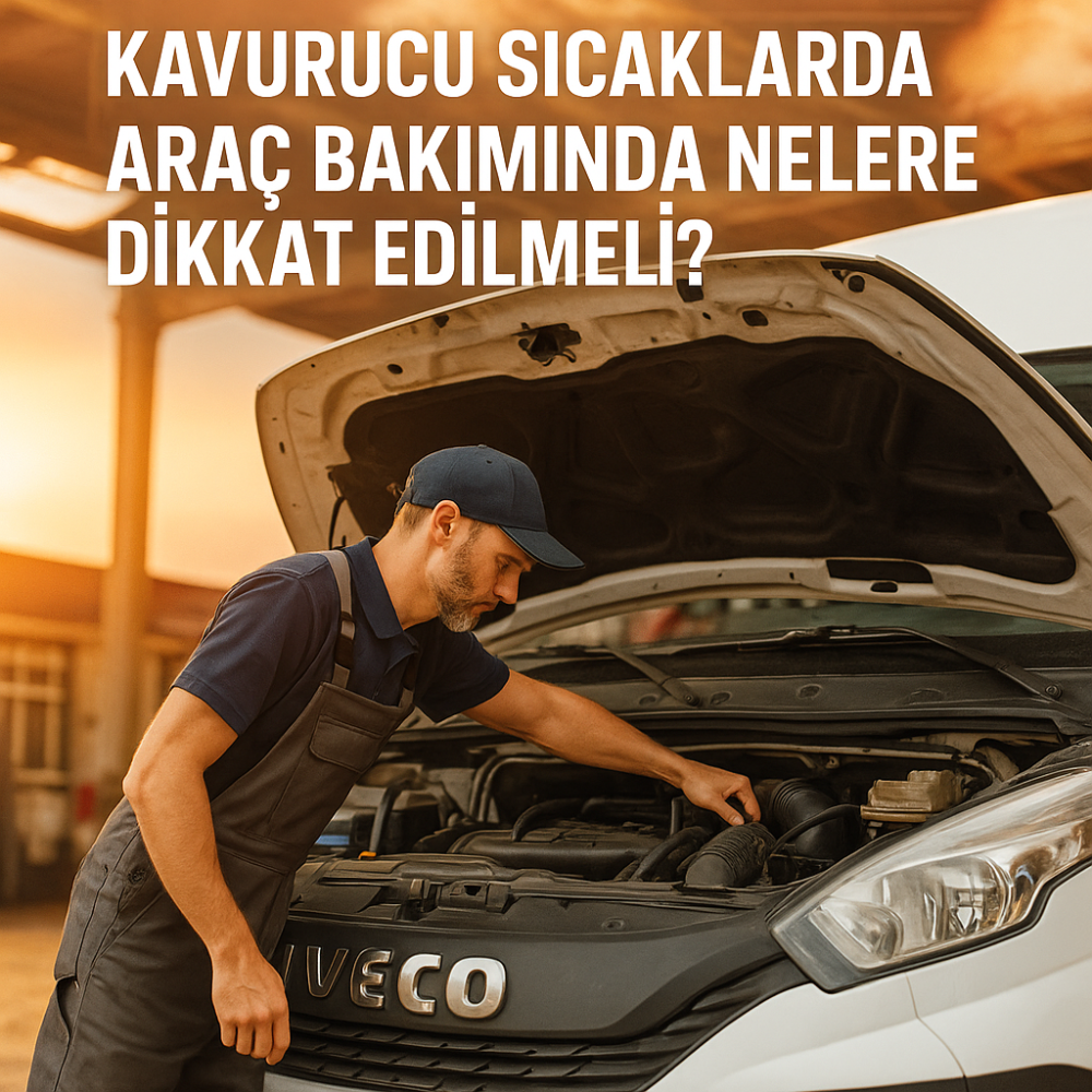Kavurucu Sıcaklarda Araç Bakımında Nelere Dikkat Edilmeli?